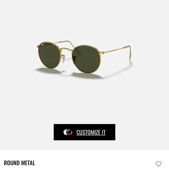 Round Metal Raybans - Picture 4 of 9